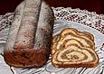 Gewickelter Nussstollen