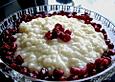 Granatapfel - Milchreis - Dessert