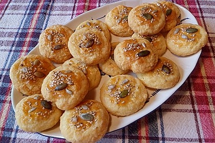 Feines Salzgebäck Pogacice 1