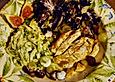 Fenchelsalat mit H&uuml;hnerbrustfilet und Gorgonzolasauce