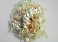 Feiner Spitzkohlsalat mit H&uuml;ttenk&auml;se