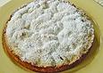 Gedeckte Birnentorte