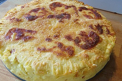 Kartoffelkuchen mit Hackfleischsauce 4
