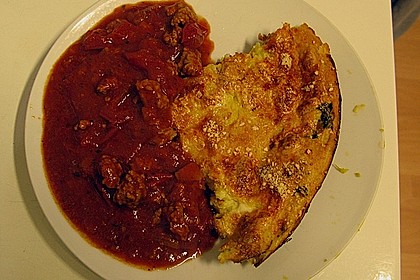 Kartoffelkuchen mit Hackfleischsauce 7