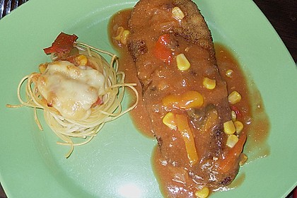 Nudelnester &uuml;berbacken