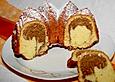 Marmorkuchen mit Mascarpone und Nougat