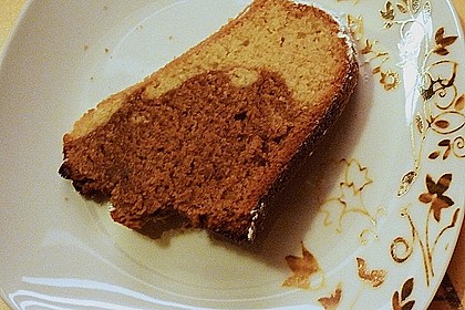 Marmorkuchen mit Mascarpone und Nougat 6