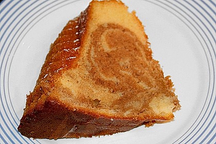 Marmorkuchen mit Mascarpone und Nougat 9