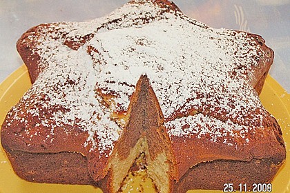 Marmorkuchen mit Mascarpone und Nougat 15