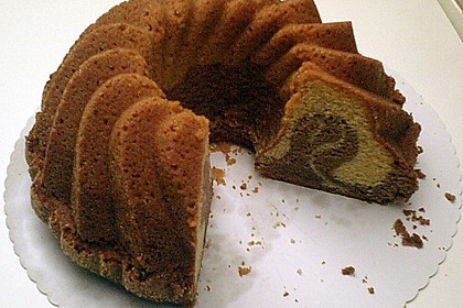 Marmorkuchen mit Mascarpone und Nougat 42