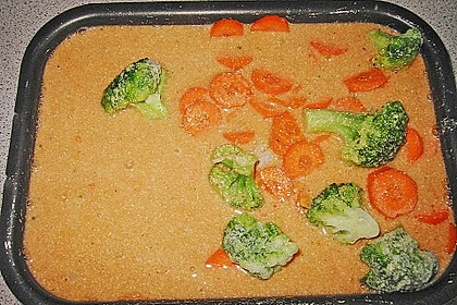 H&auml;hnchen - Gem&uuml;se - Auflauf 9