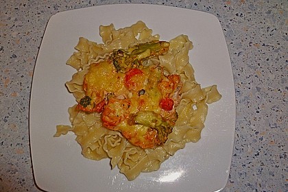 H&auml;hnchen - Gem&uuml;se - Auflauf 16