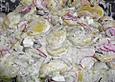 Kartoffelsalat mit leichtem Buttermilch - Joghurt - Dressing