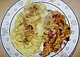 &Uuml;berbackene H&auml;hnchenbrustfilets