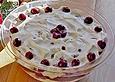 Russisches Biskuitdessert