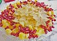 Vanillecreme mit Fr&uuml;chten