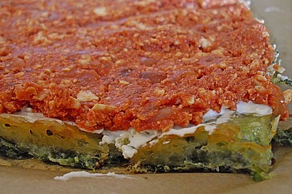 Spinatrolle mit Feta - Füllung 8