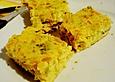 Brot - K&auml;se - Kuchen mit Gem&uuml;se