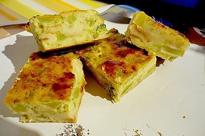 Brot - K&auml;se - Kuchen mit Gem&uuml;se 3