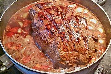 Gefüllter Rinderbraten