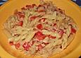 Thunfisch - Paprika - Sahne Nudelpfanne