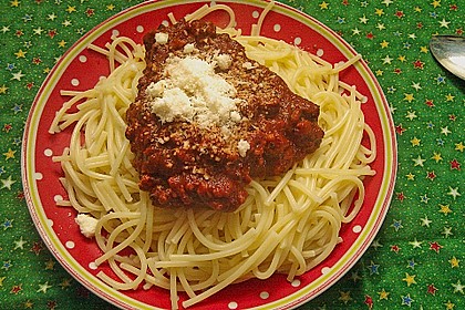Nudeln mit Tofu - Bolognese