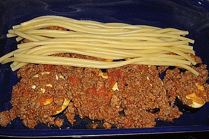 Auberginenauflauf mit Tagliatelle 1