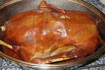 Gänsebraten