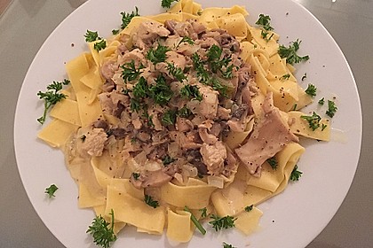Putenbrust Stroganoff 5