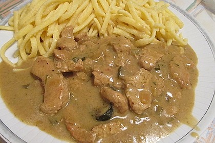 Putenbrust Stroganoff 11