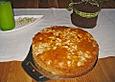 Apfelkuchen mit Puddingcreme