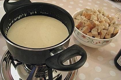 Käsefondue ohne Alkohol
