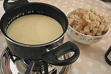 Käsefondue ohne Alkohol