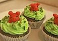 Vegane Schokocupcakes mit Kokosnussfrosting