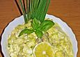 Eiersalat mit ger&auml;ucherten Austern
