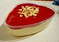 Mascarpone - Quark - Creme mit Himbeeren