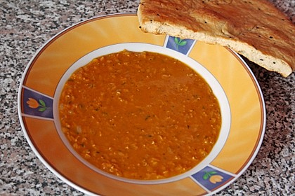 Rote Linsen - Suppe 7