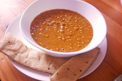 Rote Linsen - Suppe 4