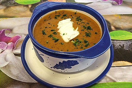 Rote Linsen - Suppe 9
