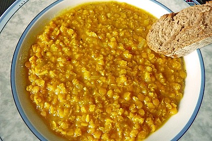 Rote Linsen - Suppe 6