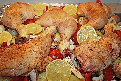 Knuspriges Huhn vom Blech &agrave; la Sylvia 10