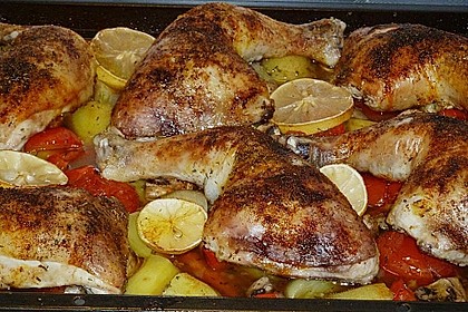 Knuspriges Huhn vom Blech &agrave; la Sylvia 12