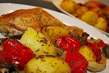 Knuspriges Huhn vom Blech &agrave; la Sylvia 14
