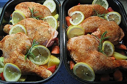 Knuspriges Huhn vom Blech &agrave; la Sylvia 17