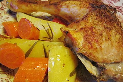 Knuspriges Huhn vom Blech &agrave; la Sylvia 18