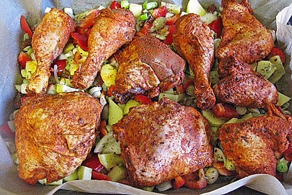 Knuspriges Huhn vom Blech &agrave; la Sylvia 19