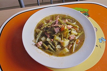 Gr&uuml;ne Bohnen mit Tomaten