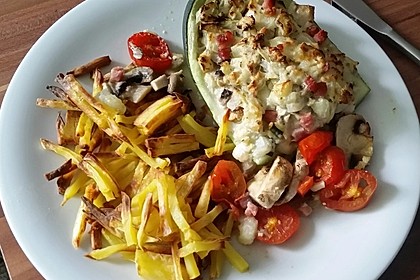 Gefüllte Zucchini 27
