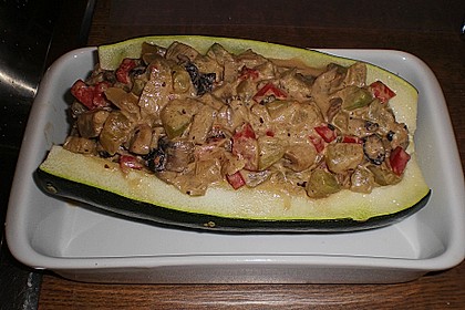 Gefüllte Zucchini 9