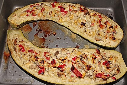 Gefüllte Zucchini 40